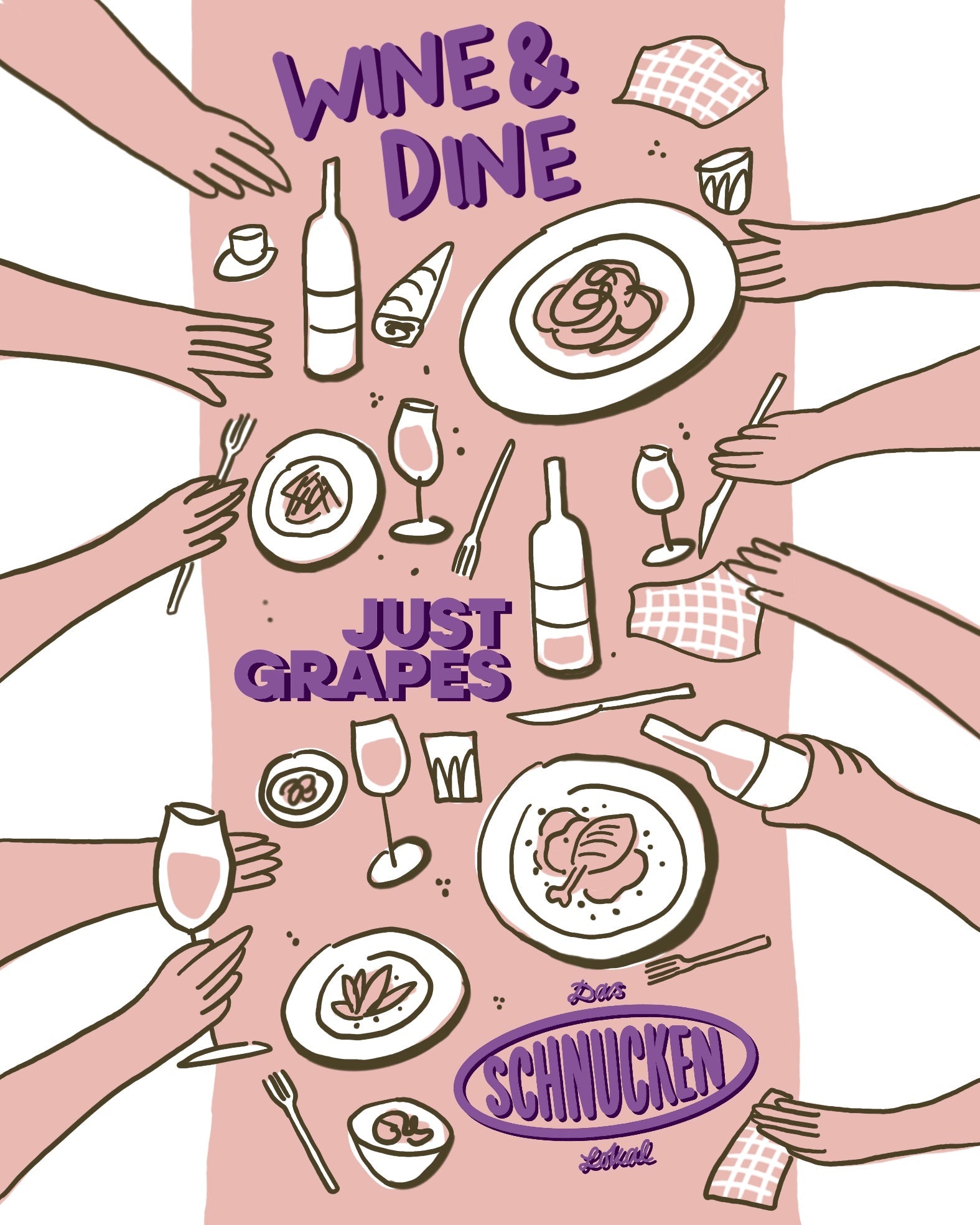 Wine & Dine - JustGrapes - 